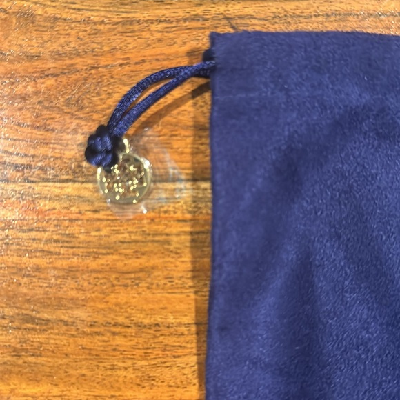 Tory Burch authentic purple Bag Fabric Pouch for wallet/ small purse / keychain - Picture 2 of 4